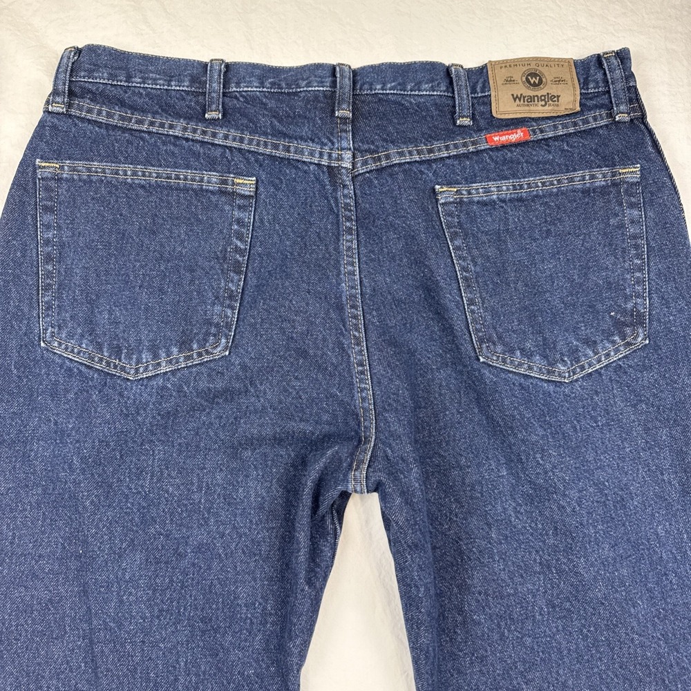 Wrangler Jeans Mens 965t 1mr Dark Wash Jeans Sz 38x29 Excellent Condition